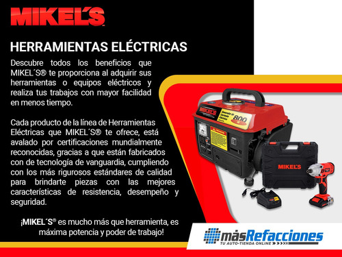 Generador 10000w Con Batería Motor 4 Tiempos Mikel´s