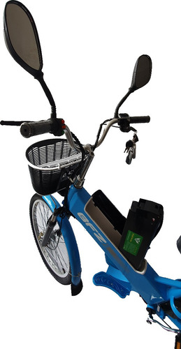 Bicicleta 100% Eléctrica Con Batería Extraíble Dos Pasajeros