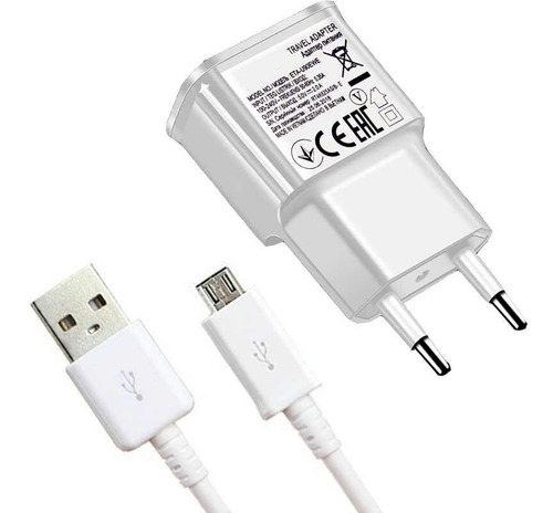 Cargador Celular De Pared Cable Carga Rapida Micro Usb 