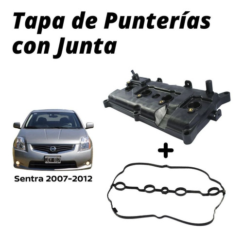 Tapa Punterias Junta Y Valvula Pcv Sentra 2.0 2007-2012 Orig