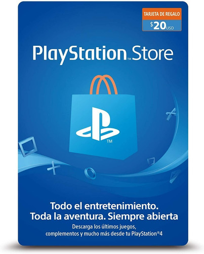 Cartão Playstation:.. 20 USD