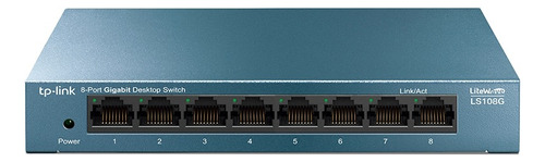 Switch 8 Puertos 10/100/1000 Mbps Tp-link Ls108g 