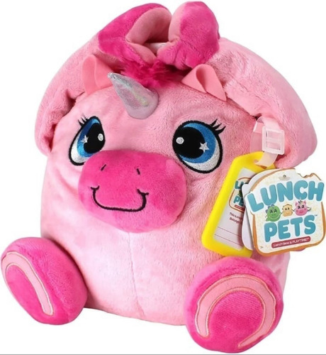 Lonchera Pets Térmica De Peluche Para Niños Niñas Lunch