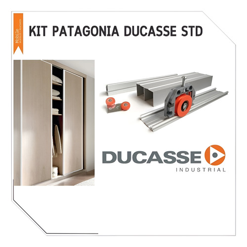 Kit Herraje Placard Ducasse Patagonia Classic 3 Mts 2 Ptas