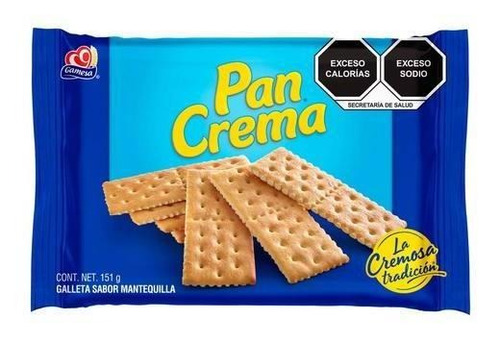 Imagen 7 de 8 de Galleta Gamesa Pancrema 20/ 151 Gramos