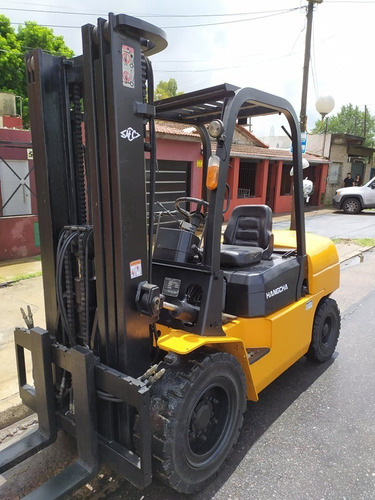 Autoelevador Hc Hangcha 3,5 Tn Tt 4 Vias Hidraulicas