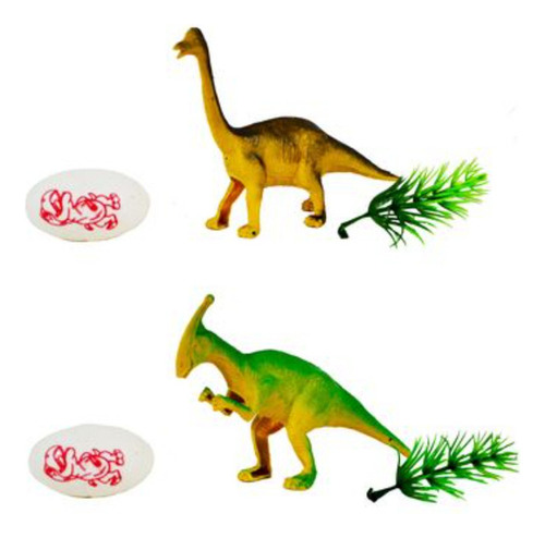 Set De Dinosaurio X3 Piezas En Bolsa X Unidad - 61095
