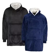 Comprar Pack X2 Poleron Chiporro Unisex Poleron Invierno Peludo Sherpa Pijama Polar Frio Invierno Poleron Sherpa Capucha Polerones Peludos Cubre Frio Unisex