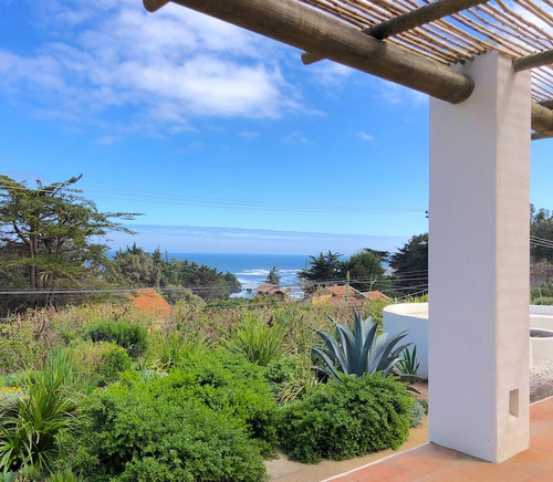 Encantadora Y Nueva Casa En Zapallar En Venta