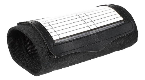 Brazalete De Entrenador Con Ventana De Visualización Negro
