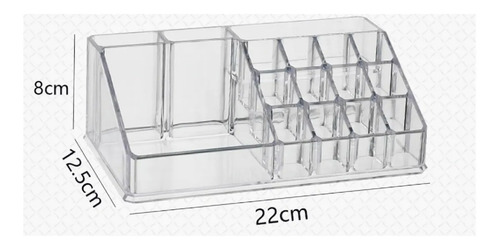 Imagen 3 de 3 de Exhibidor De Maquillajes Esmaltes Mostrador Organizador