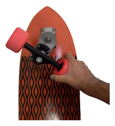 Imagem 3 de 3 de Simulador Surf Customskates 37 Sistema Smoothstar