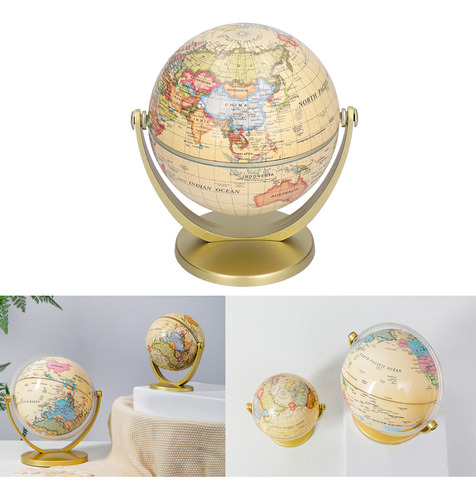 Globe Mini Mapamundi Edición En Inglés Escritorio Tierra Gir