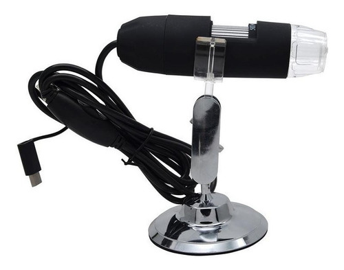 Imagen 7 de 10 de Mini Microscopio 1000x Digital 8 Led Usb, Tipo C, Mini Usb
