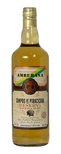 Cachaça 7 Campos Amburana Garrafas Numeradas 970ml Reserva