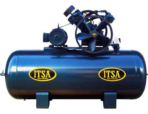 Compresor De Aire 5 Hp 120 Galones Marca Itsa Trifasico