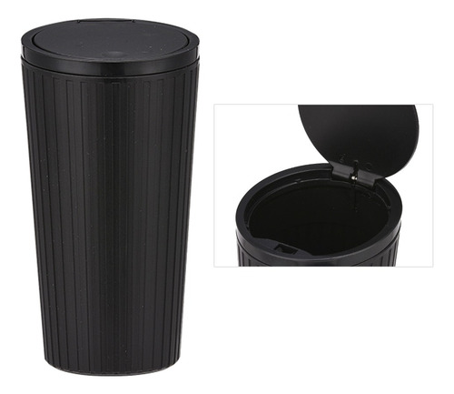 Bote De Basura Negro Xhuangtech Mini Essential Para Coche Co