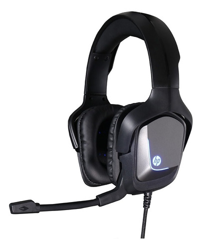 Fone de ouvido over-ear gamer HP H220 com luz LED