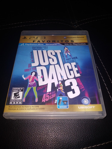 Juego Just Dance 3, Ps3 Fisico