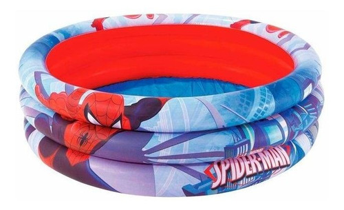 Spiderman Piscina Inflable 3 Aros - Mosca