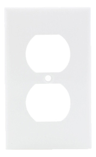 Leviton Placa Nylon P-contacto Duplex Blanco Corriente Nominal 0 A Voltaje Nominal 0v