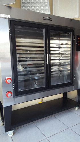 Imagen 5 de 6 de Oferta Horno Rosticero De 45 Pollos De Acero Inox Con Base