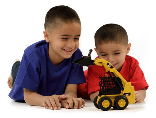 Minicargadora Toy Bruder Caterpillar 02482 A Escala 1:16