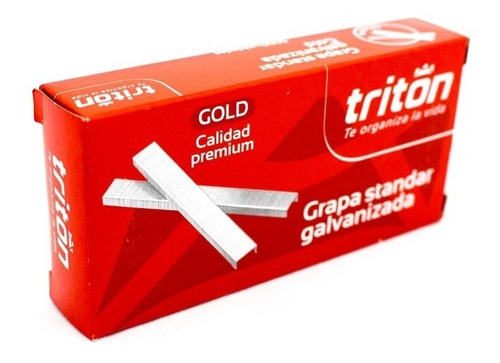 Gancho O Grapa Para Cosedora Galvanizado 26/6 X 5000 Triton