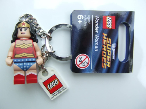 Llavero Lego Mujer Maravilla