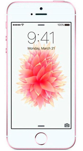 Celular Smartphone iPhone SE 16gb Ouro Rosa Usado Seminovo