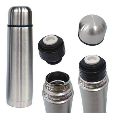 Garrafa Térmica De Inox 500ml Viagem Trabalho Lazer