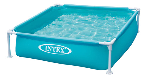 Piscina De Marco Intex Mini , Kit De Mantenimiento, Azul