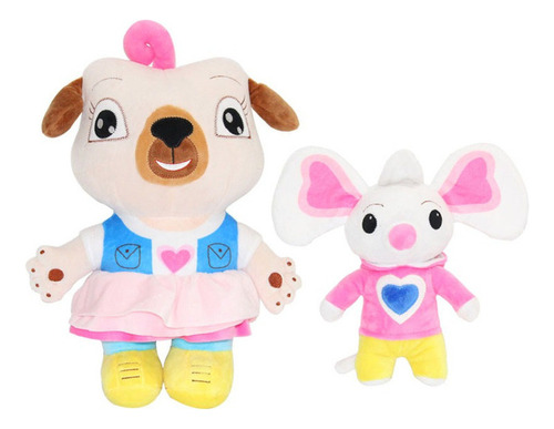 2pcs Chip And Potato Muñeca Peluche Juguete Niños Regalo