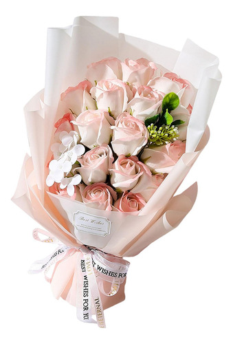 Decoración De Pétalos De Flores De Jabón De Rosa Rosa