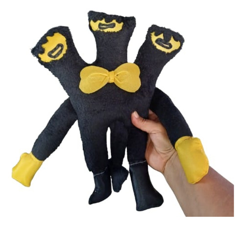 Muñeco Demonio Bestia 3 Cabezas Ink Bendy The Ink Machine