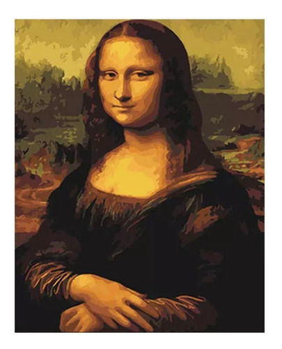 Paint By Numbers Mona Lisa