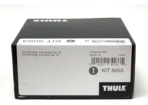 Kit Thule 5003 Para Toyota Hilux Cabine Dupla 16 Adiante