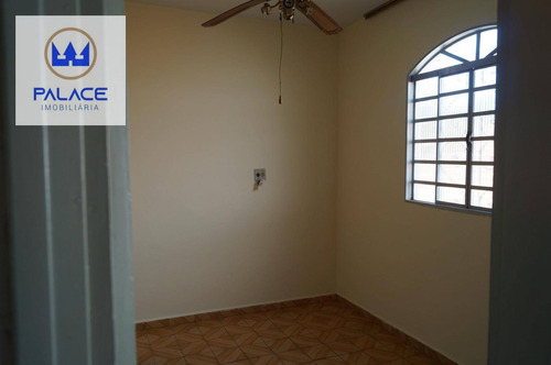 Casa Com 3 Dormitórios Para Alugar, 130 M² Por R$ 1.100,00/mês - Vila Independência - Piracicaba/sp - Ca0484