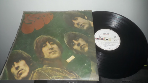 Lp The Beatles Rubber Soul Mono Real 1966 Odeon Btl 1001