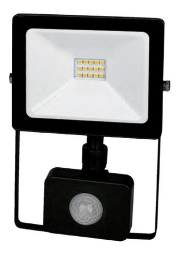 Proyector Led Sensor De Presencia-crepuscular 10w 6500k 230v