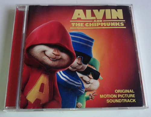 Alvin Y Las Ardillas Cd Original Soundtrack Made In U.s.a 