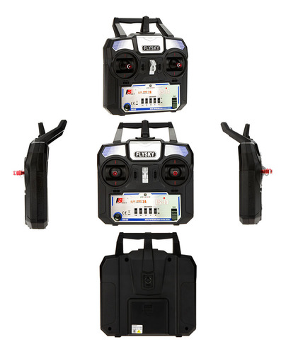 Radio Transmisora De 4 Canales Con Control Remoto Con Sistem