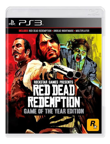 Jogo Red Dead Redemption (game Of The Year Edition) - Ps3 - 