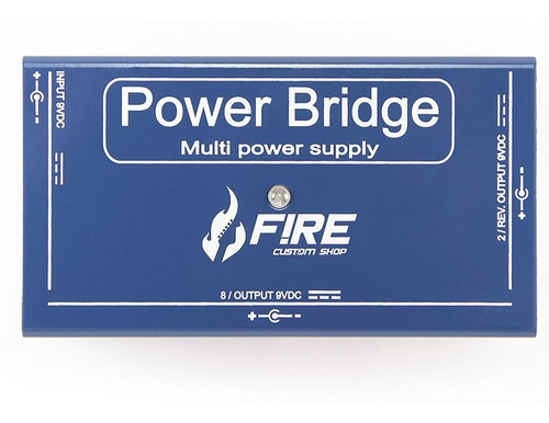 Fonte Fire Power Bridge 9v Para Até 10 Pedais - Nf E Gtia