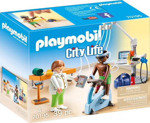 Playmobil Sala De Kinesiologia 70195 Muñecos Y Acc Edu Full