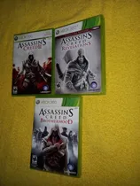 Comprar 3 Video Juegos De Assassins Creed Xbox 360 (de Uso )