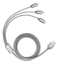 Comprar Cable Usb Múltiples Salidas De 2m Compatible iPhone Tipoc