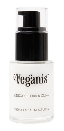 Crema Facial Nocturna Ginkgo Biloba Y Oliva X 30 Ml Veganis