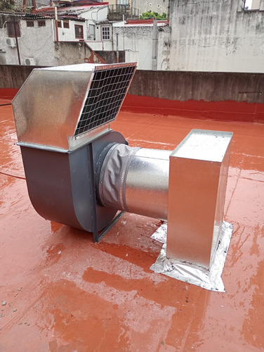 Extractor Centrífugo Industrial Caracol 2 Hp Trifasico