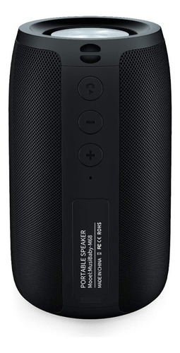 Altavoces Bluetooth, Portátil, Impermeable, Bajos En Auge Color Negro